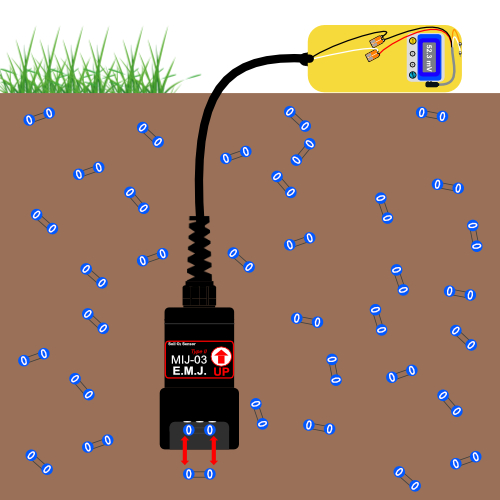 土壌酸素センサー - Environmental Measurement Japan